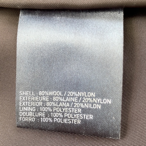 Liz Claiborne 80% wool brown jacket - Picture 5 of 7